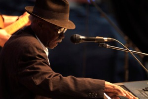 Pinetop Perkins, King Biscuit Blues Festival, Helena, AR